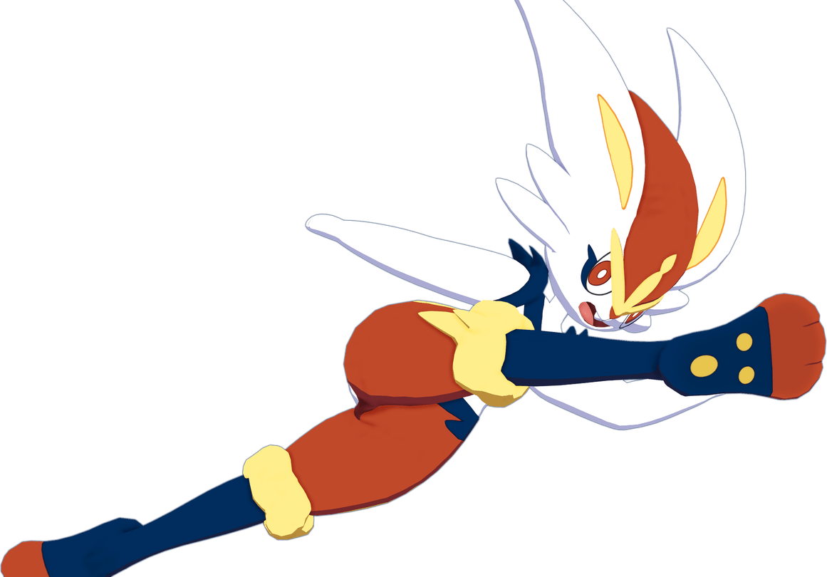 Cinderace PNG