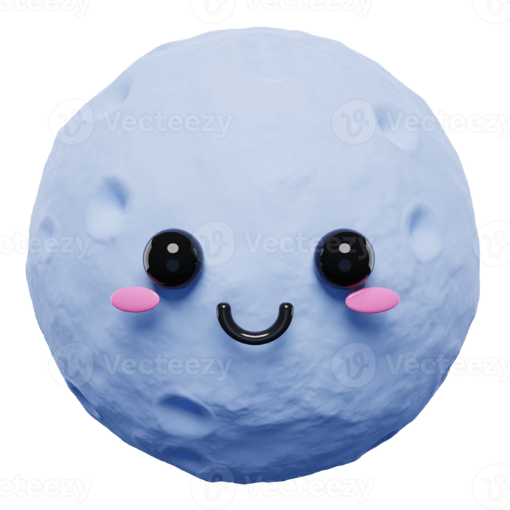 Moon Emoji PNG