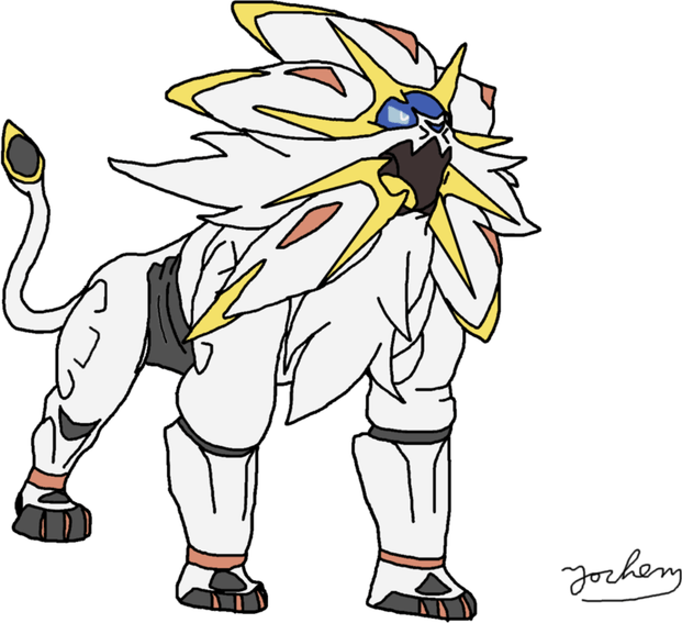 Solgaleo Pokemon PNG