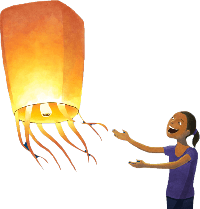 Sky Lantern PNG