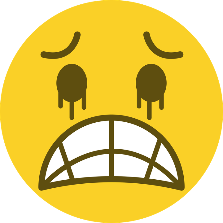 Scared Face PNG