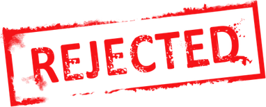 Denied Stamp PNG