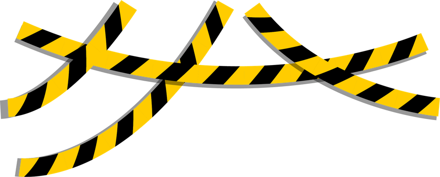 Blank Caution Tape PNG