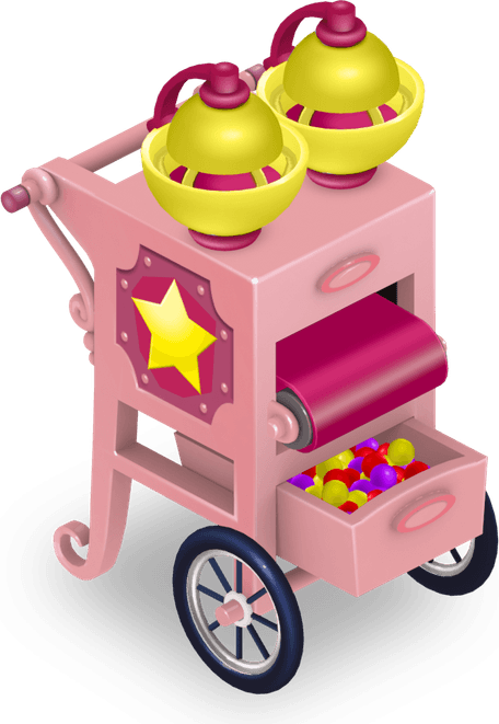 Cotton Candy Machine PNG