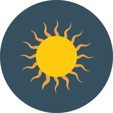 Tangled Sun PNG