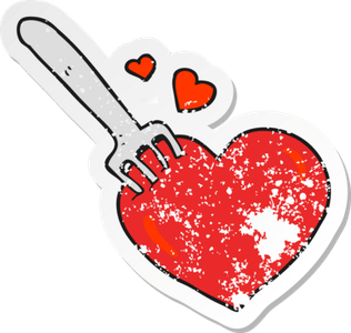 Heart With Knife PNG