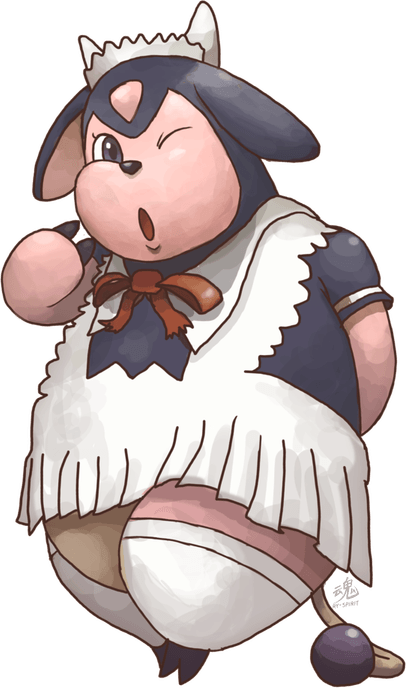 Miltank Pokemon PNG
