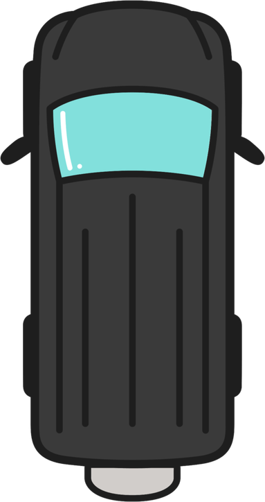 Car Up View PNG