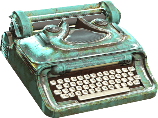 Typewriter PNG