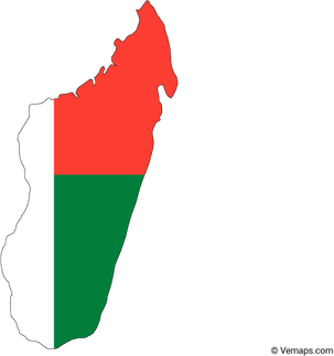 Madagascar Flag PNG