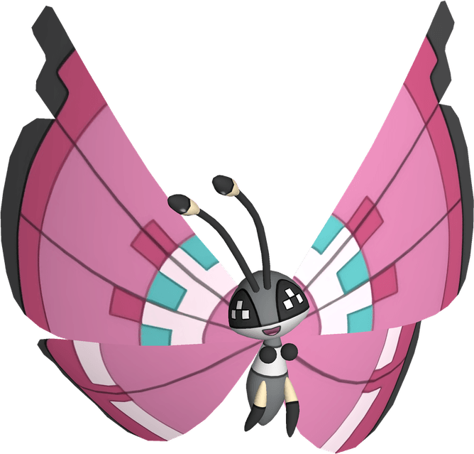 Vivillon Pokemon PNG