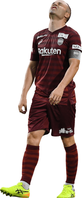 Andres Iniesta PNG