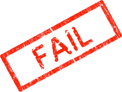 Fail Stamp PNG