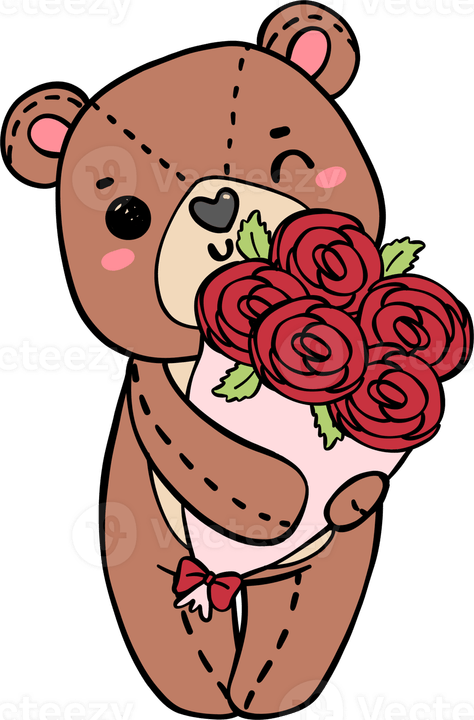 Teddy Bear Cartoon PNG