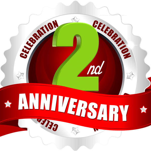 2nd Anniversary PNG