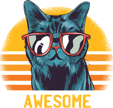 Cool Cat PNG