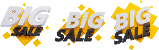Big Sale Banner PNG