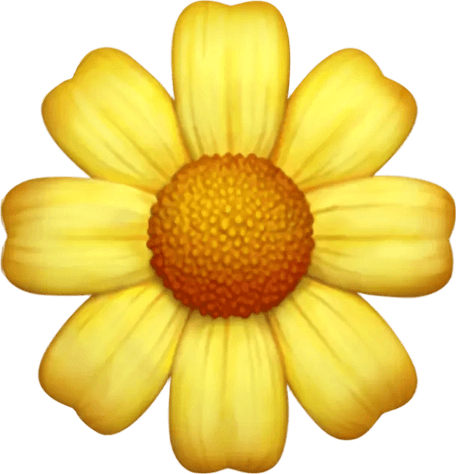 Marguerite Emoji PNG