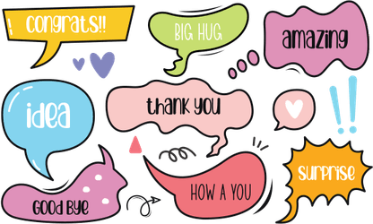 Surprise Speech Bubble PNG