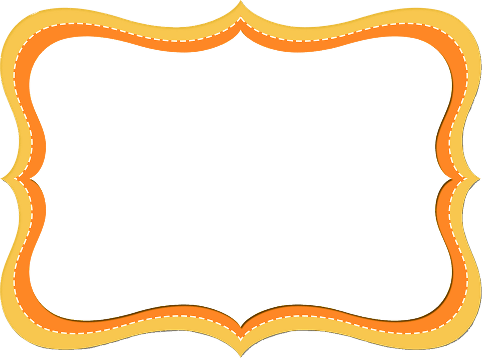 Orange Frame PNG