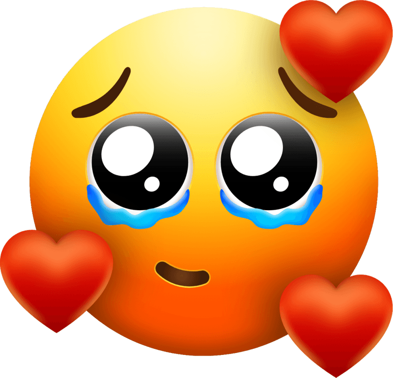 In Love Emoji PNG