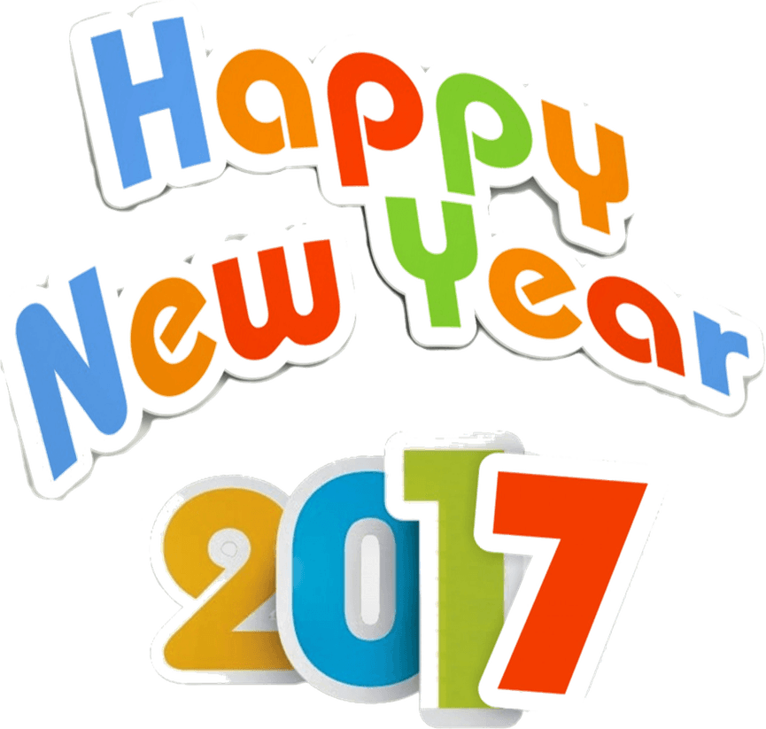 New Year 2017 PNG