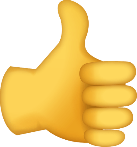 Thumbs Up Emoji PNG
