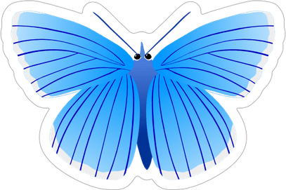 Butterfly Sticker PNG