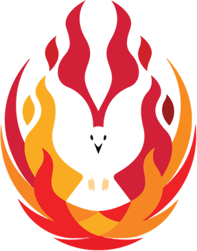 Holy Spirit Fire Dove PNG