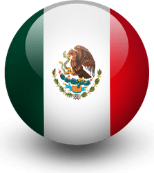 Mexico Flag Circle PNG