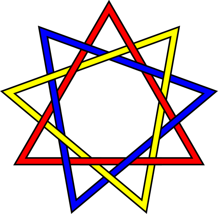 9 Pointed Star PNG