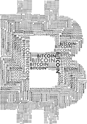 Bitcoin Logo Black PNG