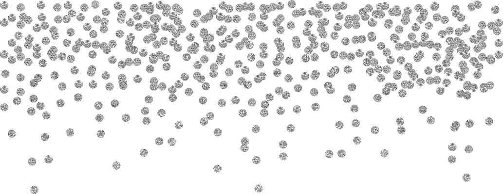 Silver Confetti PNG