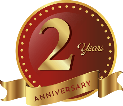 2nd Anniversary PNG