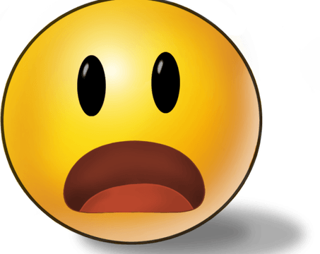 Shocked Emoji PNG