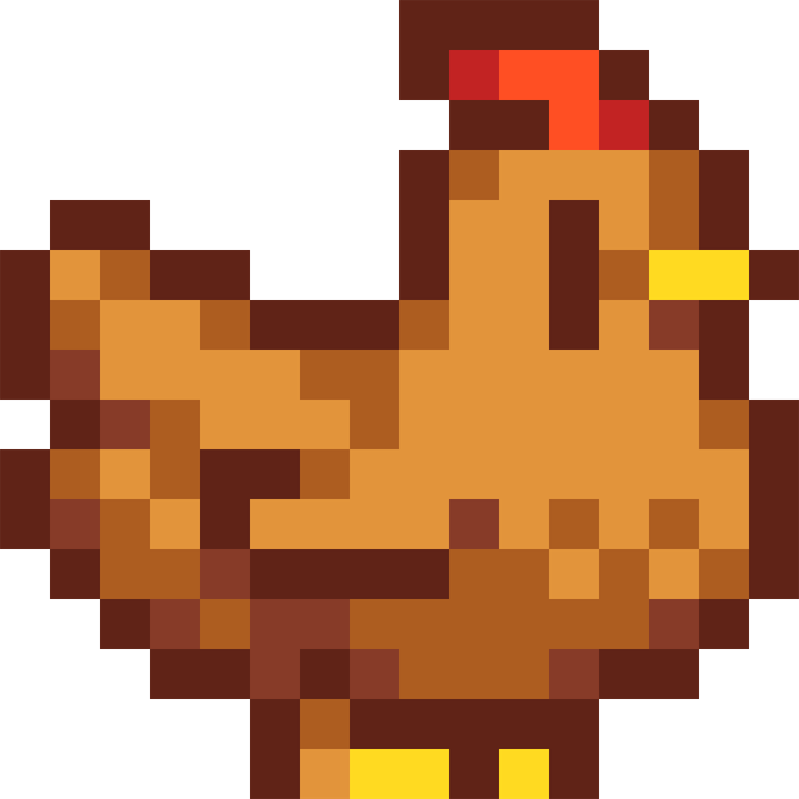 Stardew Valley Chicken PNG