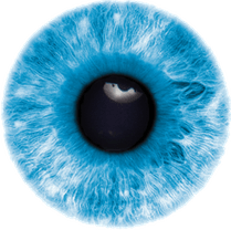 Blue Eyeball PNG