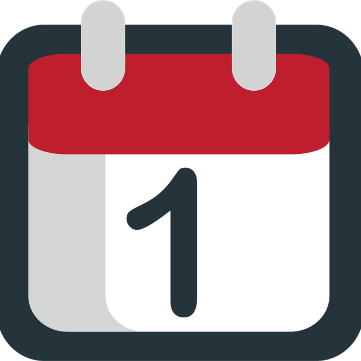 Calendar Emoji PNG