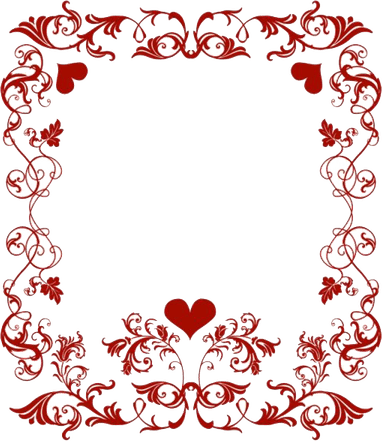 Valentines Day Border PNG