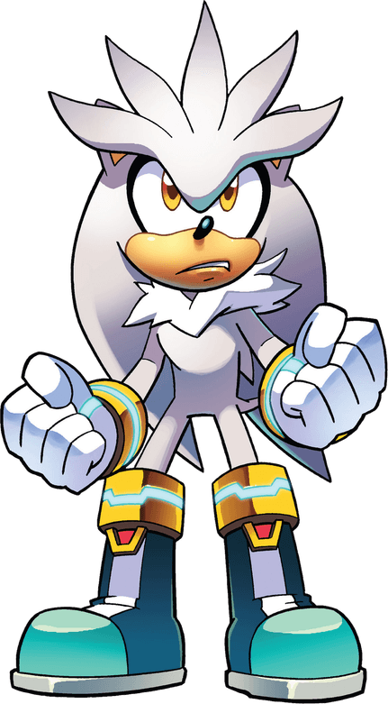 Silver The Hedgehog PNG