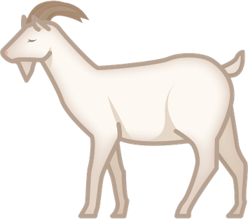 Goat Emoji PNG