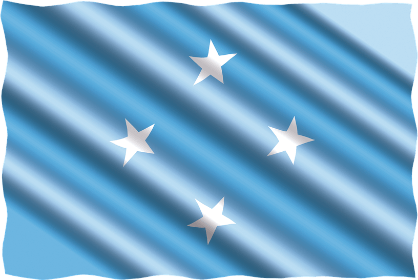 Micronesia Flag PNG