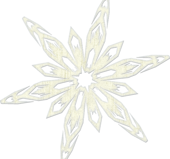 Frozen Snowflake PNG