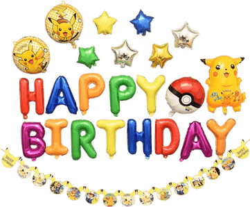 Pikachu Birthday Hat PNG