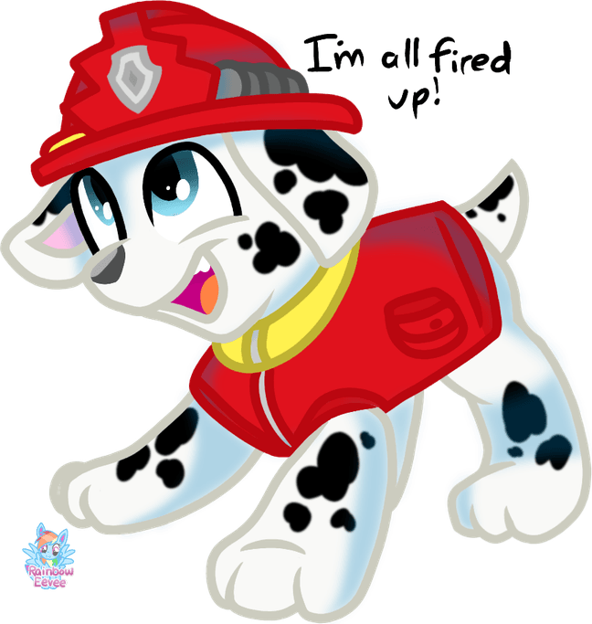 Paw Patrol Marshall PNG