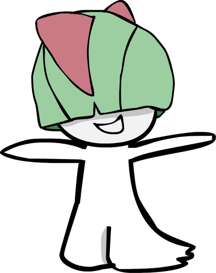 Ralts Pokemon PNG