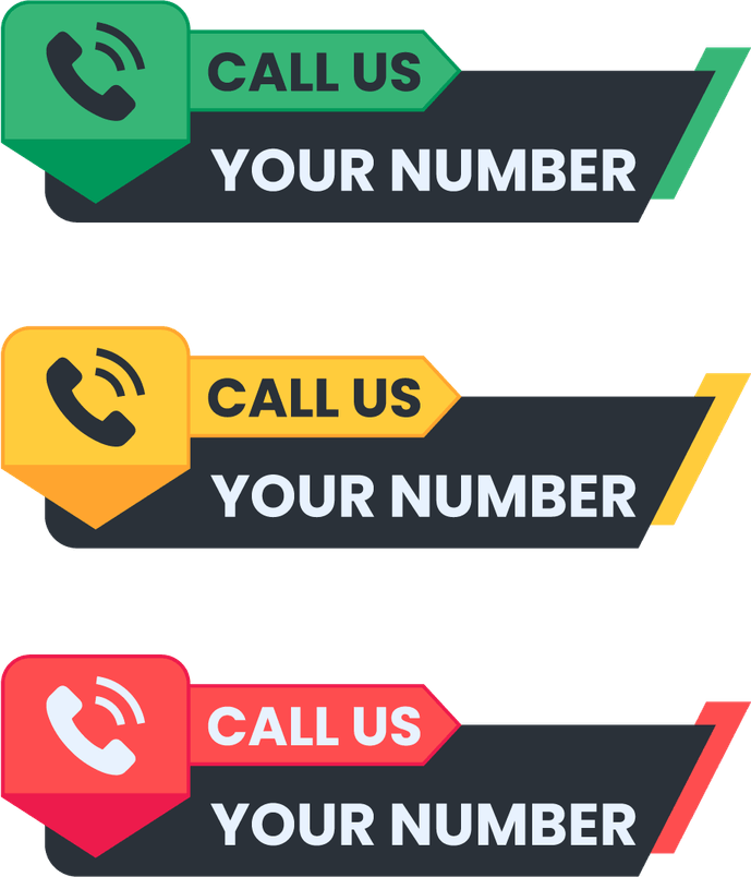 Call Banner PNG