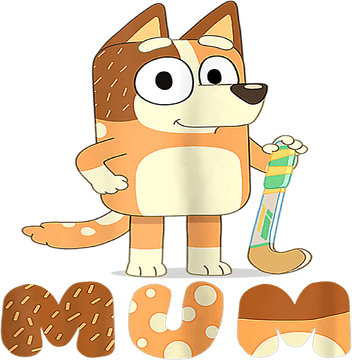 Bluey Stickers PNG