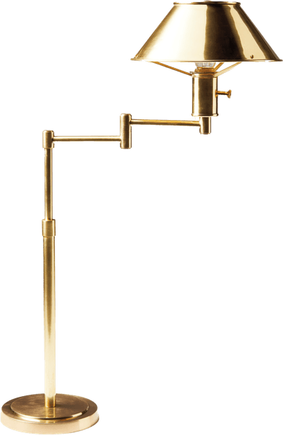 Gold Floor Lamp PNG