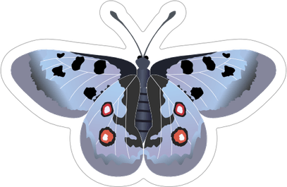 Lilac Butterfly PNG